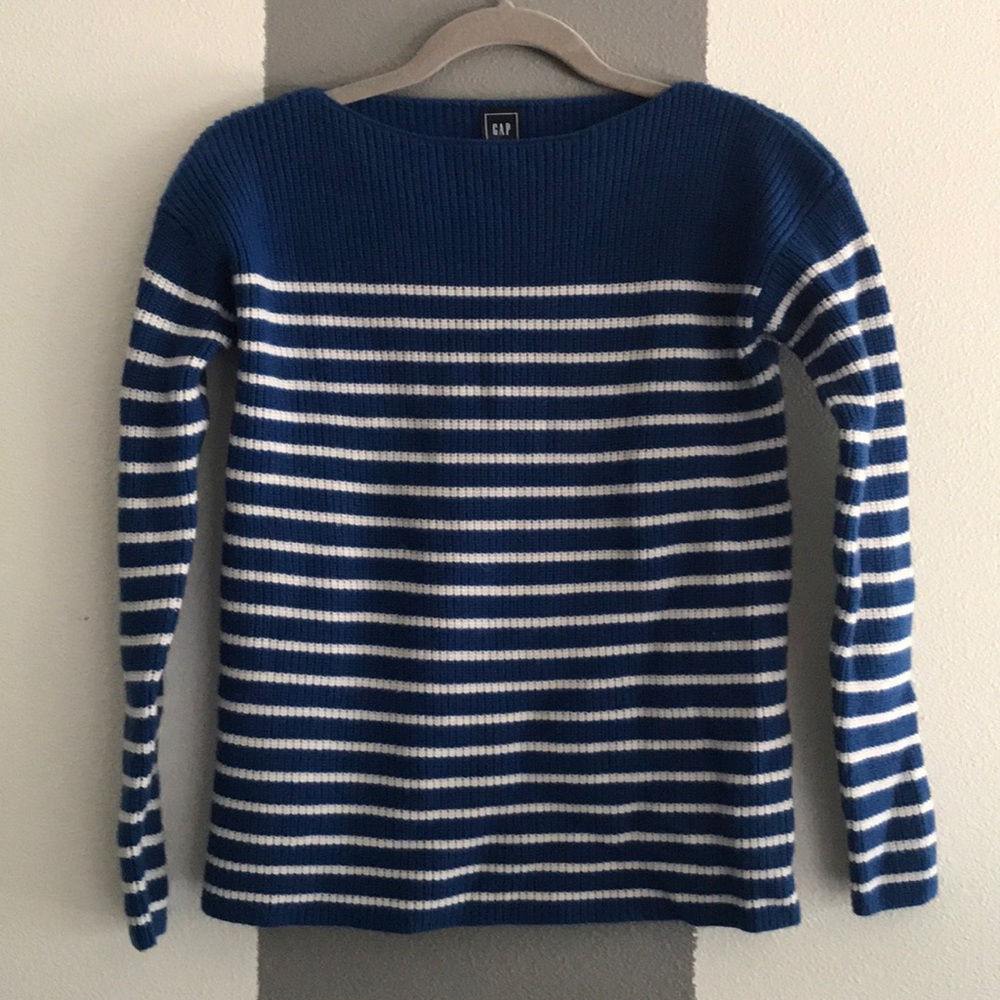 Gap Striped Crewneck Sweater